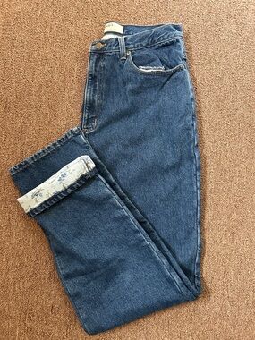 90s Vintage LL Bean Double L Lined Jeans - 14 Tall